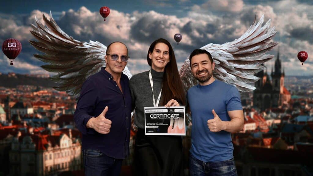 MDDr. Michaela Jarešová absolvovala světově uznávaný kurz Dr. Stefana Conti