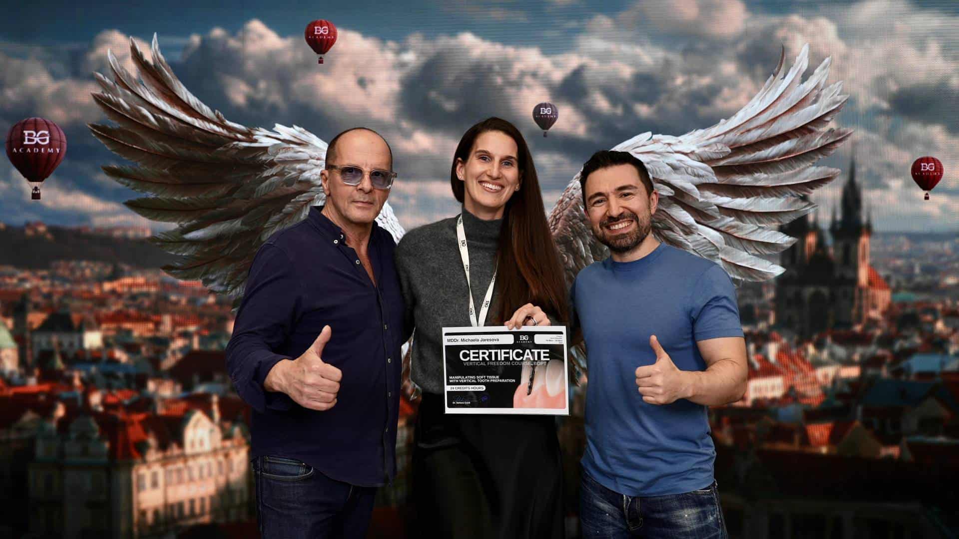 MDDr. Michaela Jarešová absolvovala světově uznávaný kurz Dr. Stefana Conti